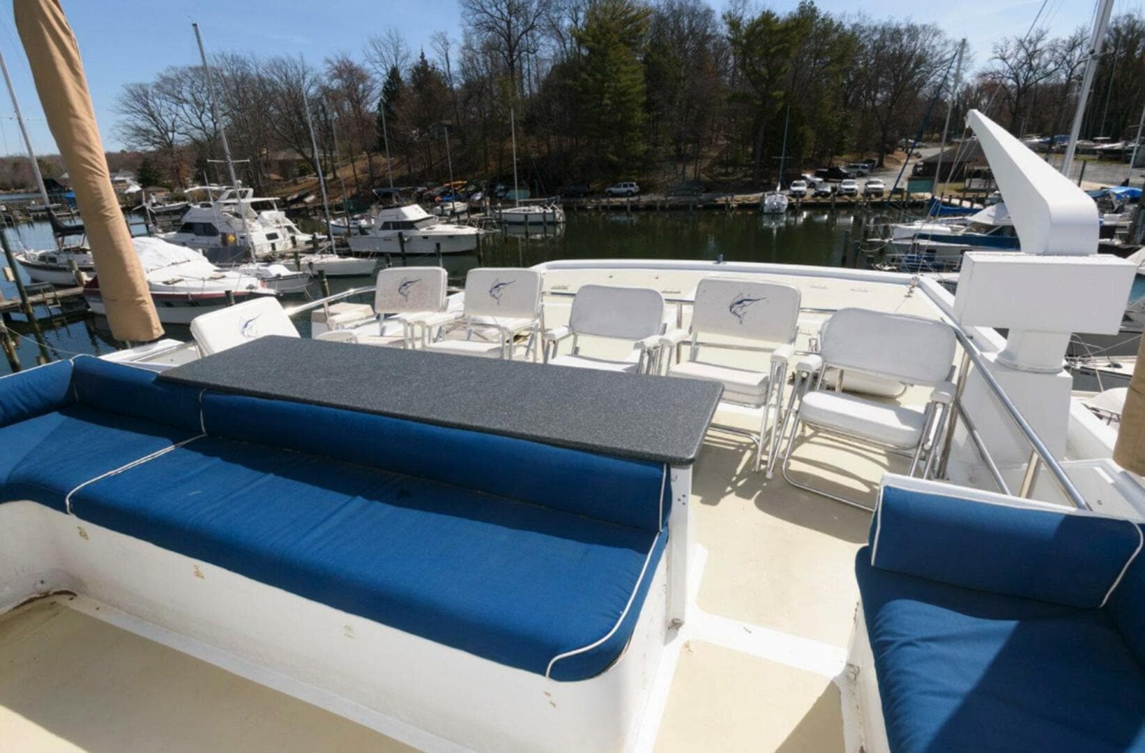 1984 Broward Raised Pilothouse — photo 52