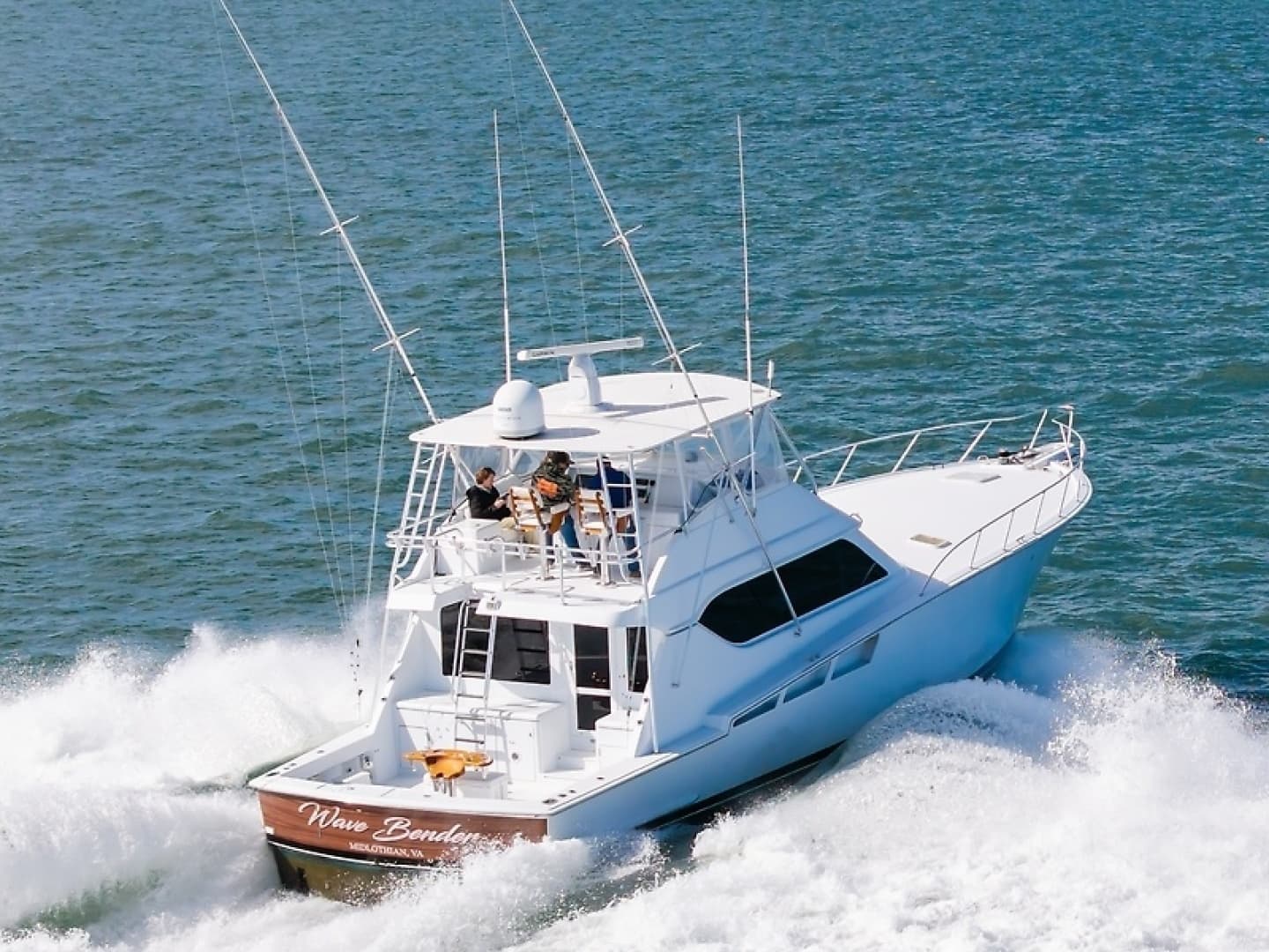 2001 Hatteras 60 Convertible — photo 5